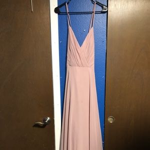 David’s Bridal Quartz Bridesmaid Dress